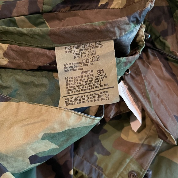 ORC Industries, Inc. - Camouflage rain pant - Picture 7 of 9